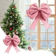 thumbnail image 1 of HongHeng Clearance Under $2.00 Bow Christmas Little Red Book EVA Material Package Wedding Room Decoration Christmas Tree Decorations Wreath Garland Velvet Bows, 1 of 6