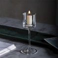 thumbnail image 1 of HongHeng Clearance Under $2.00 Christmas Candle Holders Small Candle Holders Holiday Party Table Decoration Home Gifts Tall Glass Candle Holders Simply Ambience, 1 of 8