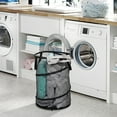 thumbnail image 1 of HongHeng Clearance Under $2.00 Collapsible Mesh Popup Laundry Hamper, Foldable Dirty Clothes Basket ,Up Collapsible Mesh Laundry Hamper, Great for Kids Room/College Dorm/Travel, 1 of 7