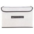 thumbnail image 1 of HongHeng Clearance Under $2.00 Foldable Storage Box with Lid 2pcs (large + Small) Fabric Storage Box with Lid, Closet Storage Box, Room Organization, office Storage, Toy Storage, 1 of 6