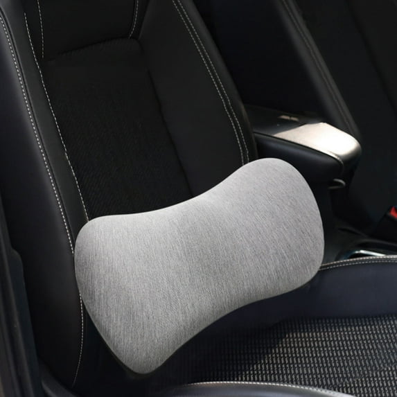 HongHeng Clearance Under $2.00 Lumbar Support Pillow - Memory Foam for Low Back Pain Relief, Ergonomic Streamline Car Seat, office Chair, Recliner and Bed