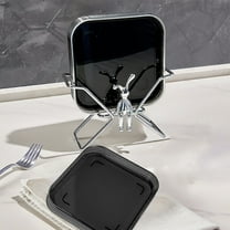 HongHeng Clearance Under $2.00 Six-piece Set Fruit Plates Cake Plates Household Dining Table Garbage Plates Spit Bones Plates Suitable for Restaurant Kitchen