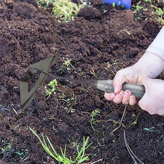 HongHeng Clearance Under $2.00 Weeding Tool Weeding Tool Weeding Weeding Tool Steel Garden Manual Weeding Tool with Handle Multifunctional Weeding Tool