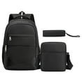 thumbnail image 1 of HongHeng Clearance Under $2.00 Backpack High School Backpack Three Sets of Leisure Large Capacity Outdoor Travel Backpack, 1 of 2