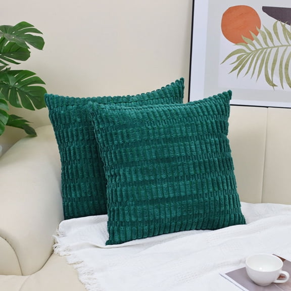 HongHeng Clearance Under $2.00 Boho Decorative Pillow Covers 40x40 Cm for Living Room Couch Bed Sofa Stylish Home Decor Soft Corduroy Cushion