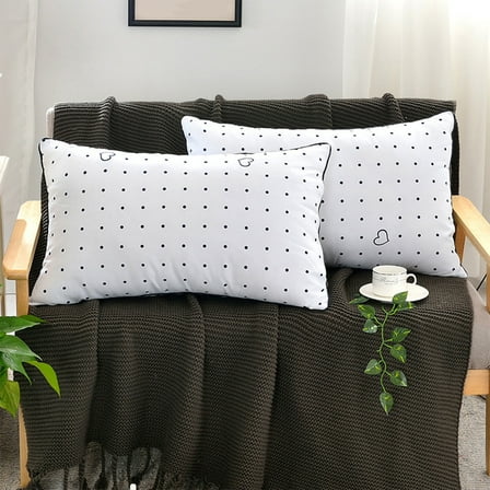 HongHeng Clearance Under $2.00 Cotton Down Pillow Singles Cervical Care Bedding Pillow