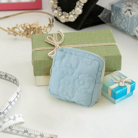 HongHeng Clearance Under $2.00 Cute and Convenient Sanitary Napkin Storage Bag Normal Series Large Capacity Sanitary Napkin Storage Bag