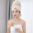 thumbnail image 1 of HongHeng Clearance Under $2.00 Dry Hair Cap Female New Super Absorbent Adult Hair Drying Towel Absorbent Drying Wipe Head Long Hair, 1 of 6