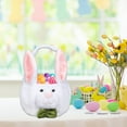 thumbnail image 1 of HongHeng Clearance Under $2.00 Easter Bag Decoration Bunny Handbag with Flower Candy Storage Gift Bag, 1 of 6