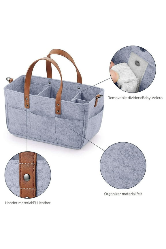 Clearance Under $2.00 Foldable Storage Bag Portable Lightly Multifunction Changeable Compartments