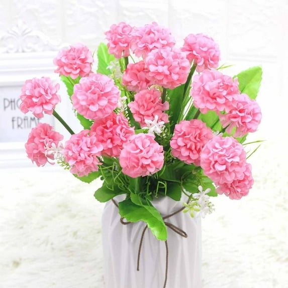 HongHeng Clearance Under $2.00 High Grade Artificial Flowers Artificial Flowers Home Decoration Plastic Flowers Fake Flowers Decorative Flowers
