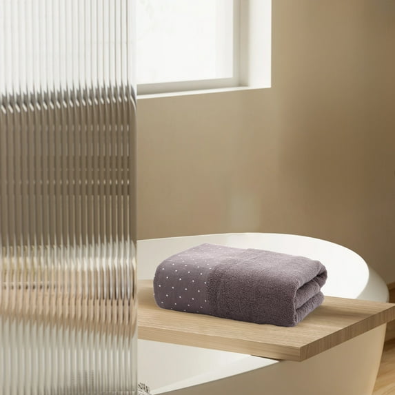 HongHeng Clearance Under $2.00 Hotel Bath Towels Cotton QuickDry Bath Towels Soft Extra Long Towels Thickened Absorbent Adult Bath Towels