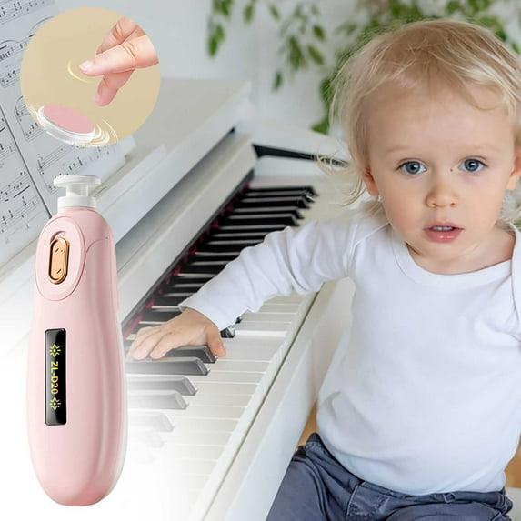 HongHeng Clearance Under $2.00 Nail Clipper Electric Baby Nail Polisher Elderly Home Nail Polisher Mini Handheld Nail Polisher