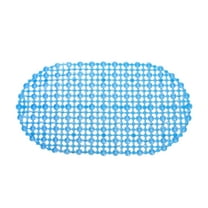 HongHeng Clearance Under $2.00 Original Bath Tub and Shower Mat, Non-Slip with Drain Holes, Suction Cups, Machine Washable, No Latex, No BPA, Clear