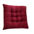 thumbnail image 1 of HongHeng Clearance Under $2.00 Solid Color Frosted Chair Cushion Dining Chair Cushion office Student and Winter Seat Cushion Non Fading, 1 of 2