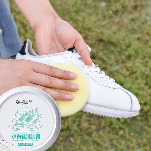HongHeng Clearance Under $2.00 White Shoe Foam Cleaner No-Clean Shoe Bubble Stain Remover Brush Shoe White Shoe Cleaner