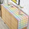 thumbnail image 1 of HongHeng Easter Buffalo Plaid Check Table Runner Spring Holiday Farmhouse Fireplace Kitchen Dining Room Home Party Decoration, 1 of 6