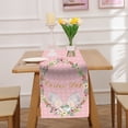 thumbnail image 1 of HongHeng Easter Table Runner for Table Easter Decorations, Bunny Egg Cute Kitchen Farmhouse Home Dining Table Decor for Indoor Home Party Decor 12x70 Inch, 1 of 6