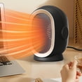 thumbnail image 1 of HongHeng Electric Space Heater,Portable Energy Efficient Space Heaters for Indoor Use,Two-Speed Portable Heater Fan for office with Adjustable,Overheating Protection,Dumping shutdown, 1 of 7