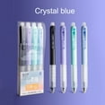 thumbnail image 1 of HongHeng Erasable Pens Blue Ink Gel Pen with Eraser Clear, 0.5mm Fine Point, Smooth Writing for Note Taking Marking Planner Crossword Puzzles (4PCS), 1 of 8