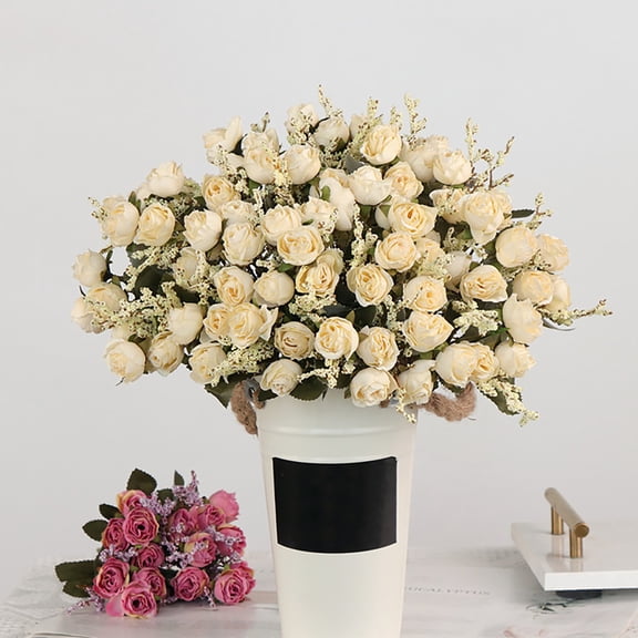 HongHeng Imitation Flower Home Decoration Wedding Handheld Flower Wall Artificial Flower