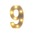 thumbnail image 1 of HongHeng LED Letter Lights Sign Marquee Light Up Letters Sign for Night Light Wedding/Birthday Party Battery Powered Lamp Home Bar Decoration, 1 of 6
