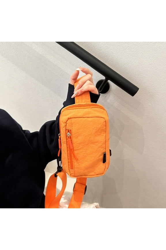 Mini Sling Bag for Men Outdoor Lightweight Small Crossbody Bag Women Casual Daily Bag Waterproof Chest Bag for Travel