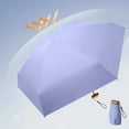 thumbnail image 1 of HongHeng Mini Travel Sun Umbrella for Purse with Case, Small Compact UV Umbrella Protection Sun, Lightweight Portable Parasol Windproof for Women Men Kids, 1 of 6