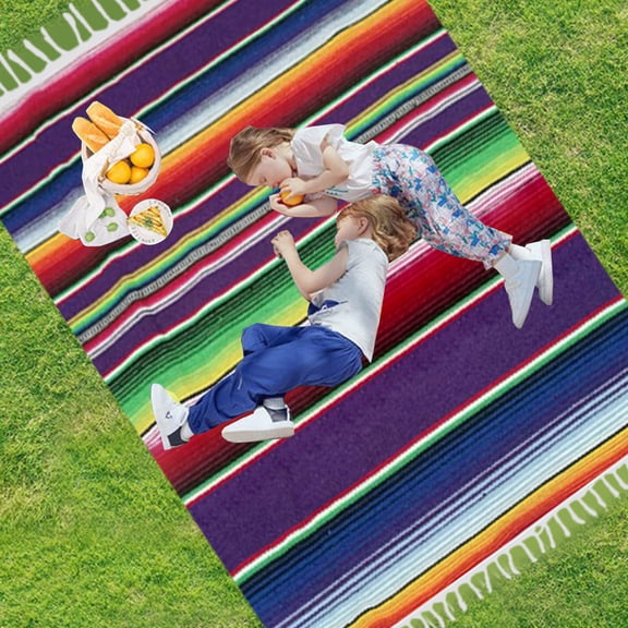 HongHeng Multifunctional Blanket - Tablecloth - Picnic Blanket, Washable Cottons, Lightweight, Comfortable, for Gatherings, Restaurants, Kitchens, Picnic, Party Decoration