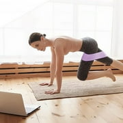 HongHeng Resistance Bands for Working Out, Elastic Exercice Loop Bands for Physical therapy, Yoga Starter Set of Stretch Bands for Booty Legs, Pilates Flexbands