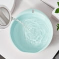 thumbnail image 1 of HongHeng Round Plastic Wash Basin, 1 Pack, Green, 1 of 6