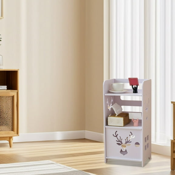 HongHeng Scandinavian Modern Bedside Table Storage Storage Cabinet Net Red Bedroom Bedside Drawer Cabinet