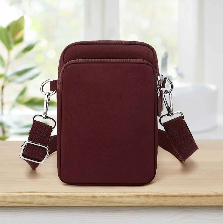 HongHeng Small Crossbody Bags for Women, Universal Pouch Wallet