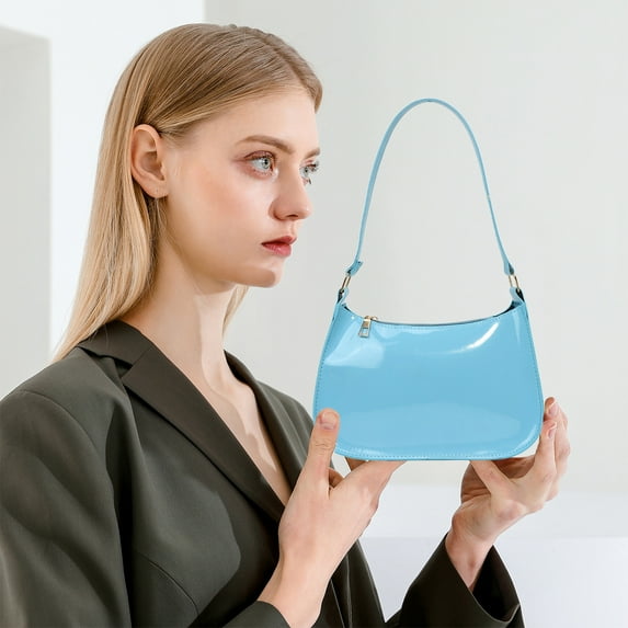 HongHeng Small Shoulder Handbags for Women Mini Purse Waterproof Soft Leather Crossbody Bags for Work Shopping Travel