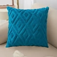 thumbnail image 1 of HongHeng Soft Plush Short Wool Velvet Decorative Throw Pillow Covers 17x17 inch Square Luxury Style Cushion Cases Pillow Shell for Sofa Bedroom, 1 of 6