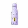 thumbnail image 1 of HongHeng Travel Small Mini Sun Umbrella Compact for Backpack, Tiny Pocket Umbrella with Case, Lightweight Portable Parasol Purse Umbrella with UV Protection for Women Girls, 1 of 3