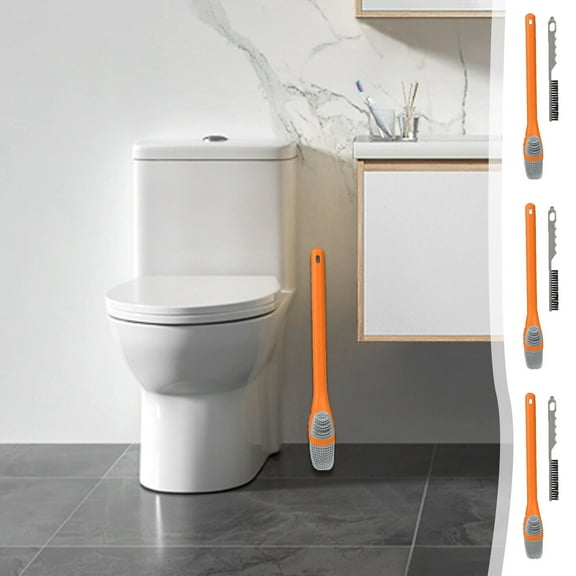 HongHeng Two In One Mother and Child Brush Toilet Brush Crevice Cleaning Brush