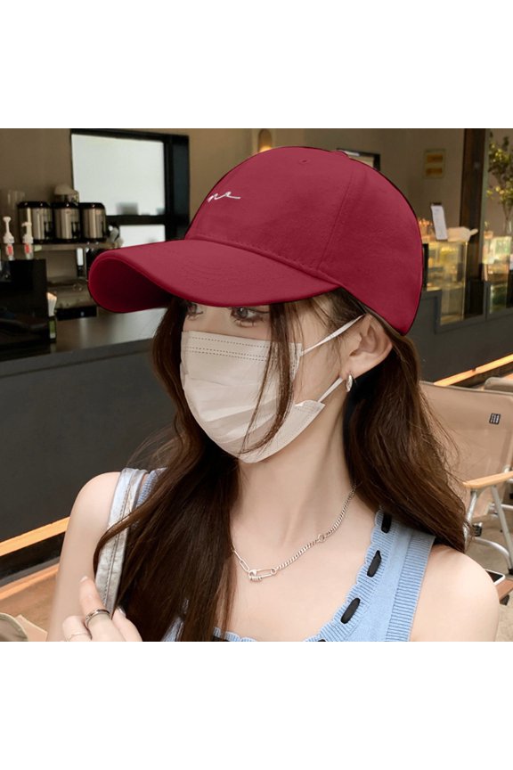 Unisex Sun Hat with Large Head Circumference Baseball with A Minority Advanced Feeling Versatile Sports Visor That Makes Your Face Looker and Provides