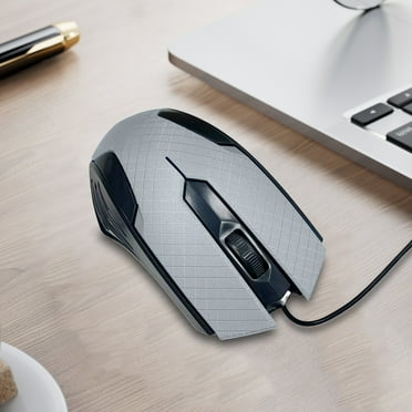 HongHeng Wired Mouse - USB Computer Corded Mouse, Responsive 3-Button Silent Click for Business Home office, Ergonomic Shape for Windows Computers, Macs,iMac, PC and Laptops