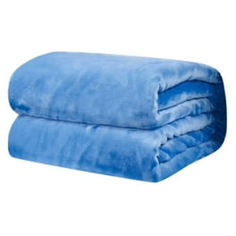 Super Soft Warm Flannel Fleece Plush Microfiber Bed Throw Blanket Full Grey Walmart