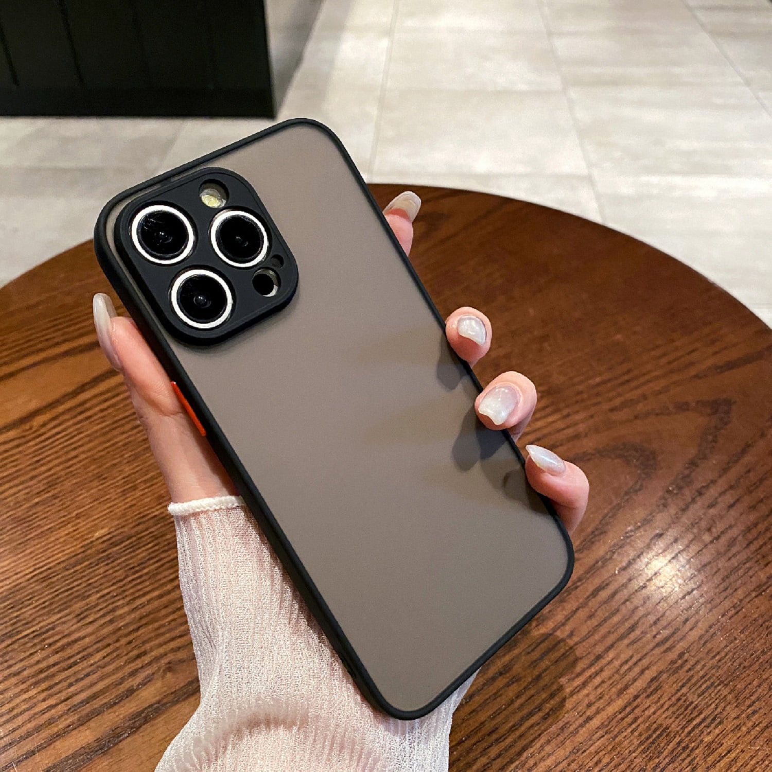 SUTI iPhone16 Pro Max PhoneBackナノレザーブラック SUTI iPhone16 Pro Max PhoneBackナノレザーブラック