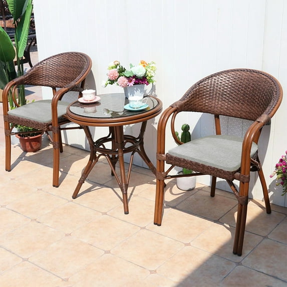 HongMinWen Chair Cushions for Dining Chairs, Soft Textured Foam Kitchen Chair Pads with Ties and Non-Slip Bottom, Ideal for Home and Kitchen Use