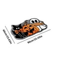 thumbnail image 1 of HongMinWen Halloween Bath Rug, Ghost Pumpkin Black Cat Tufted, Bath Mat Non Slip Bathroom Shower Rugs, Front Door Mat Carpet Floor Rug for Home Kitchen Bedroom Porch Entryway, 1 of 8