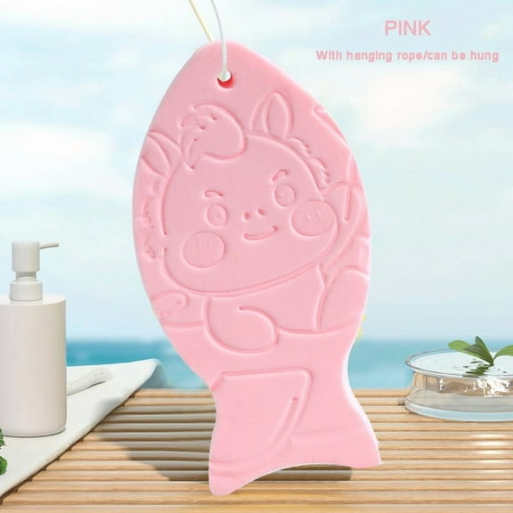 HongMinWen Magic Exfoliating Sponge,Baby Bath Sponge for Bathing,Natural Cute Shapes Soft Shower Sponges for Infants and Toddler,Baby Scrubbies
