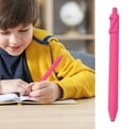 thumbnail image 1 of HongMinWen Retractable Quick Dry Gel Pens Fine Point 0.5mm , Letter Pen For Students With 0.5 Black Core Large Capacity Black Brush Pen, 1 of 6