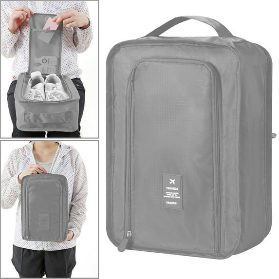 HongMinWen Travel Shoe Bags Foldable, Portable Shoe Organizer, Storage Bag, Shoe Tote Bag for Women and Men Shoe Puches