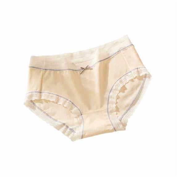HongQid Cotton Seamless Underwear for Women No Show Panties Cheeky Breathable Briefs