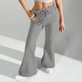 thumbnail image 1 of HongQid Flare Sweatpants Women High Waisted Wide Leg Pants Comfy Sweatpants Casual Loose Fit Yoga Pants with Pockets, 1 of 8