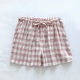 thumbnail image 1 of HongQid Pajama Shorts Womens Cotton Sleep Lounge Short Pj Bottoms Shorts Pink L, 1 of 9