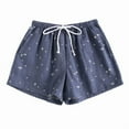thumbnail image 1 of HongQid Pajama Shorts Womens Cotton Sleep Lounge Short Pj Bottoms Summer Shorts, 1 of 4